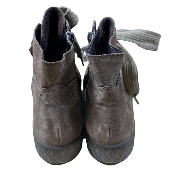 Gabor NWOB Jollys Ankle Boot Brown 93.760.13 Women's Size 6.5 Lace Up Size Zip - Picture 3 of 10